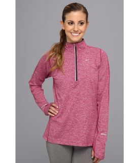Nike Element Half Zip Womens Long Sleeve Pullover (Pink)