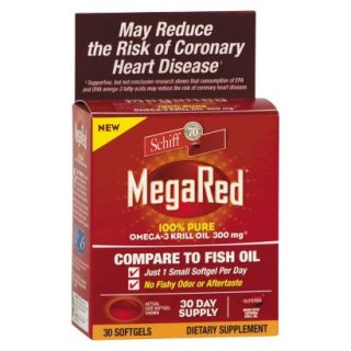 MegaRed Omega 3 Krill Oil Softgels   30 Count