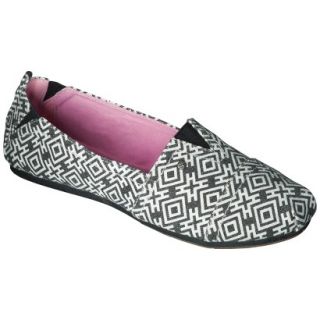 Womens Mad Love Lydia Loafer   Black/White 11