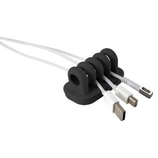 Quirky Cordies Desktop Cable Holder   Grey