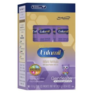 Enfamil Gentlease Infant Formula 14 Single Serve Packets (4pack)