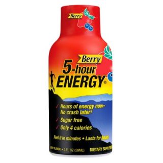 5 Hour Energy Berry Energy Shot   6 Pack (1.93 fl oz)