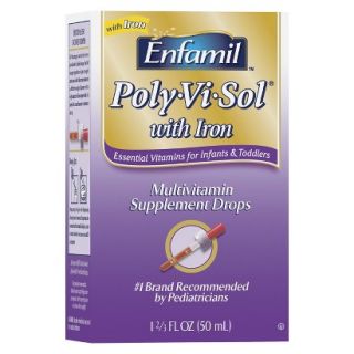 Enfamil Poly Vi Sol with Iron Multivitamin Supplement Drops for Infants and