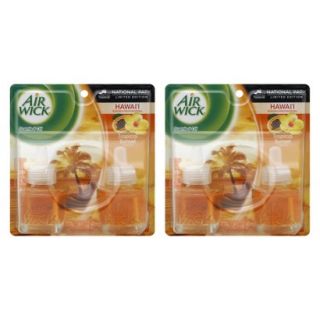 AIR WICK Scented Oils   HAWAII, 1.35 Ounces, 2 Pack