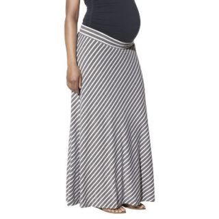 Liz Lange for Target Maternity Knit Maxi Skirt   Heather Gray XS