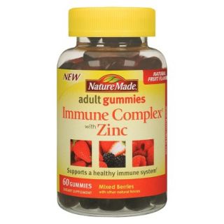 Nature Made Immune Complex with Zinc Adult Gummies   60 Count