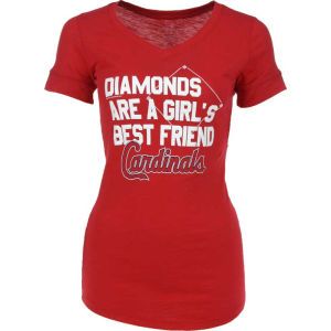 St. Louis Cardinals MLB Womens Diamonds T Shirt