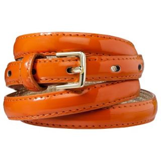 Merona Skinny Belt   Orange XL