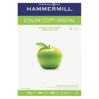 Hammermill Color Copy Paper, 100 Brightness, 28 lb   White (500 Per Ream)