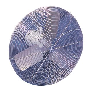 Schaefer Washdown Duty Circulation Fan   24 Inch, 7094 CFM, 1/2 HP, 115 Volt,