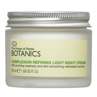 Boots Botanics Complexion Refining Light Night Cream