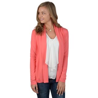 Journee Collection Womens Long Sleeve Open Front Cardigan
