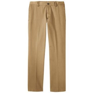 Haggar H26 Mens Straight Fit Original Chino Pants   Brown 31X30