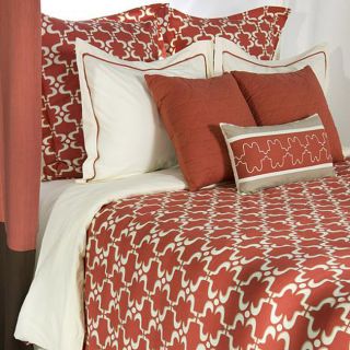 Rizzy Home Rizzy Home Taza King size 10 piece Duvet Cover Set With Insert Coral Size King