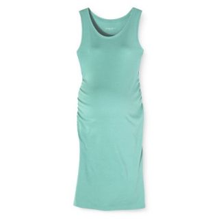 Liz Lange for Target Maternity Sleeveless Tee Shirt Dress   Sunglow Green XXL