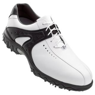 Footjoy Mens Contour Series Black And White Golf Shoes