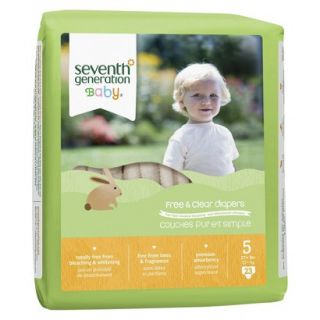 Seventh Generation Baby Diapers   Size 5 (92 Count)