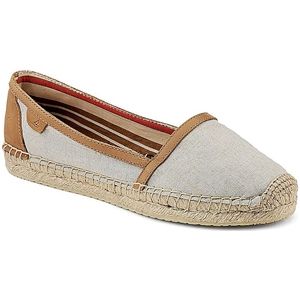 Sperry Top Sider Womens Danica Natural Chambray Shoes, Size 5 M   9267279