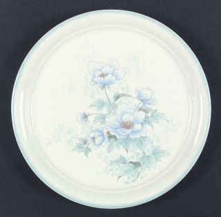 Noritake Peonytime Dinner Plate, Fine China Dinnerware   Keltcraft, Blue Floral