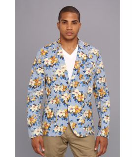 Original Penguin Vintage Floral Blazer Mens Jacket (Blue)