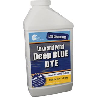 Outdoor Water Solutions Deep Blue Pond Dye Concentrate   32 Oz., Model PSP0176