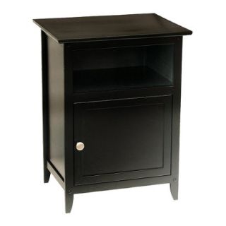End Table Winsome Accent Stand   Black