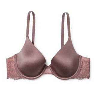 Self Expressions by Maidenform Womens Comfort with Lace Demi Bra   Brown 38C