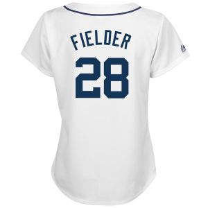 Detroit Tigers Prince Fielder Majestic MLB Womens Replica Player Jersey