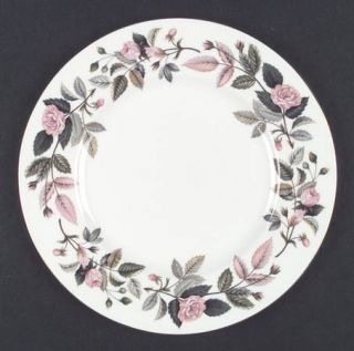 Wedgwood Hathaway Rose Dinner Plate, Fine China Dinnerware   Pink Roses, Pink, G