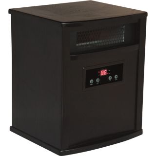 American Comfort Gold Portable Infrared Quartz Heater   5200 BTU, Espresso