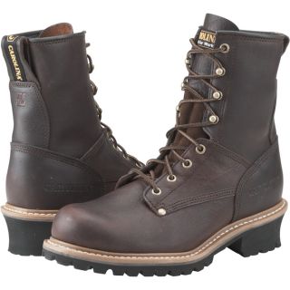 Carolina Logger Boot   8 Inch, Size 8 Wide, Brown, Model 821