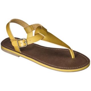 Womens Mossimo Supply Co. Lady Sandals   Yellow 9