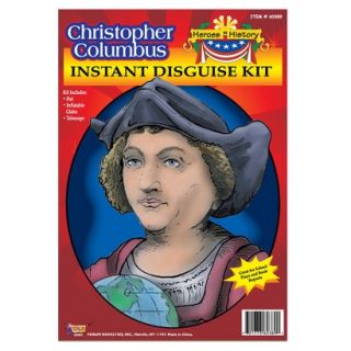 Christopher Columbus History Hero Disguise Kit