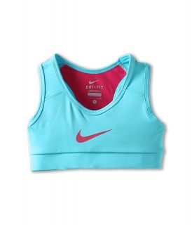Nike Kids Pro Core Mesh Sports Bra Girls Sleeveless (Blue)