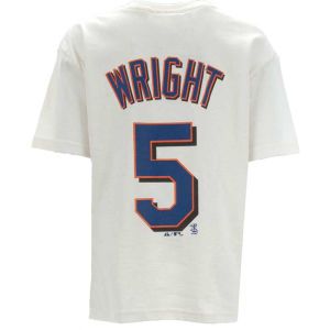 New York Mets WRIGHT Majestic MLB Youth Player Tee