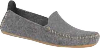 Haflinger Moccasin   Grey Slippers