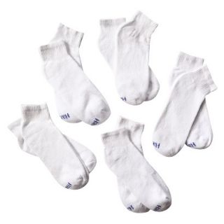 Hanes Boys Basic Ankle Socks   White