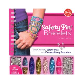 Safety Pin Bracelets Book Kit