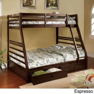 Vidin Twin Over Full Bunk Bed With 2 Drawers