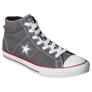 Mens Converse One Star Midtop Sneaker   Gray 8.5