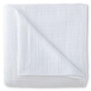 Vellux Cotton Blanket, White