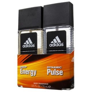 Mens Deep Energy & Dynamic Pulse by Adidas Gift Set   2 pc