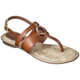 Womens Merona Kiana Sandal   Cognac 6