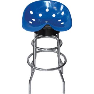 K & M Manufacturing Tractor Stool   Blue, Model 9766