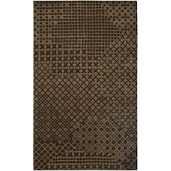 Hand tufted Hesiod Brown Rug (8 X 10)