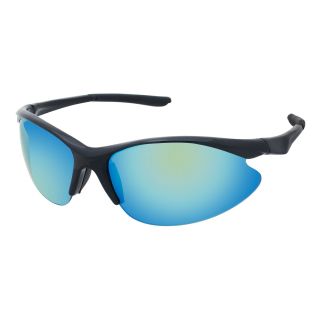 Xersion 417XR Semi Rimless Sport Revo Sunglasses, Black, Mens