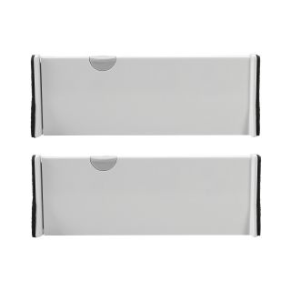 Oxo Good Grips 2 Pack 4 Expandable Drawer Dividers Set, White