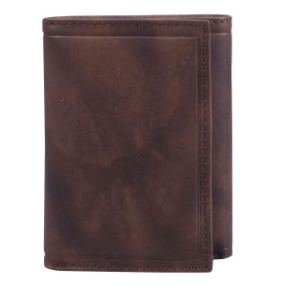 Stafford Leather Trifold Wallet, Mens