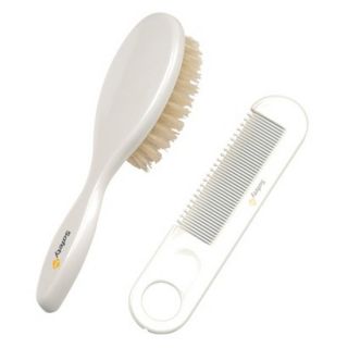 Advanced Solutions Natural Bristle Hairbrush and Comb