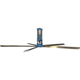 Patterson High 5 High Volume Ceiling Fan   20Ft., 222,013 CFM, 380 460 Volt 3 